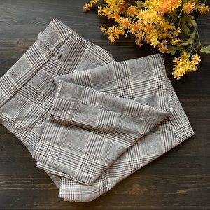 NWT H&M Checkered Slacks SZ 14